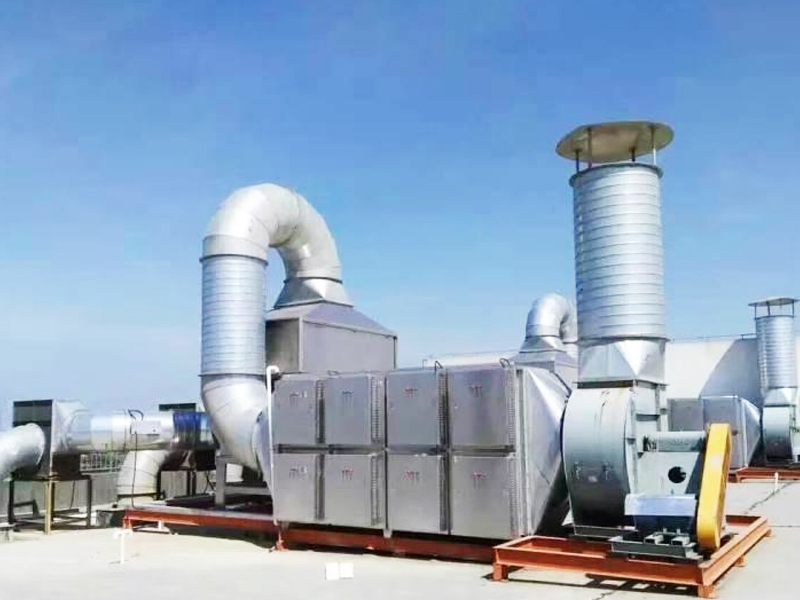 电子厂废气净化工程